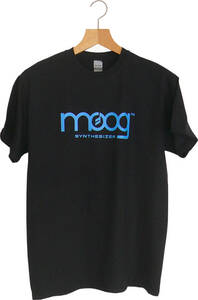 【新品】Moog Tシャツ Lサイズ BK/S YMO Kraftwerk 砂原良徳 コーネリアス シンセ ムーグ モーグ BK/S シルクスクリーンプリント