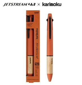 ＠【即決】■JETSTREAM×karimoku■ジェットストリーム 4&1 多機能ペン /サンセットオレンジ /uni カリモク家具 /ギフト //MSXE5-KF-05.4