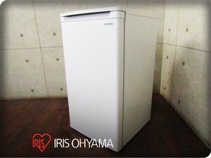 ■展示品■IRIS OHYAMA/アイリスオーヤマ■ノンフロン冷凍庫■60L■耐熱トップテーブル■2023年製■IUSD-6B-W■kdnn3001m