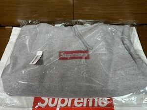 XL 新品 23SS Supreme Inside Out Box Logo Hooded Sweatshirt Heather Grey シュプリーム ボックスロゴ パーカー スウェット グレー 灰