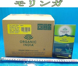 Mいな2736 ORGANIC INDIA オーガニック インディア トゥルシー ティー MORINGA モリンガ 25包×6箱 ハーブティー ティーバッグ