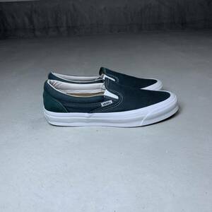 VANS VAULT adsum slip on LX スリッポン green アドサム バンズ ボルト アナハイム Anaheim slip-on グリーン authentic 44 DX 44dx 緑