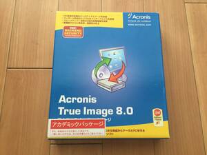 Acronis True Image 8.0 用マニュアル一式と外箱 @シリアル番号とプロダクトキー付き@