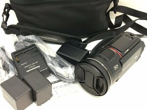 Panasonic デジタルビデオカメラ 4Kビデオカメラ lieca HC-WX1M ケース付き ジャンク 中古【UW070475】
