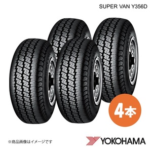 YOKOHAMA ヨコハマタイヤ 新車装着タイヤ SUPER VAN Y355D 145R12 6PR 4本 トヨタ ピクシストラック S5#0U E4831