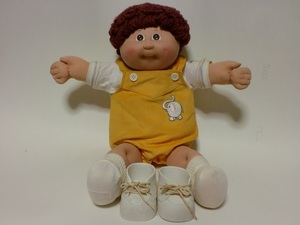 *トミー 全長30㎝ キャベッジパッチキッズ キャベツ畑 人形 Cabbage Patch Kids Tomy toy Japan ver 1983　部品取・改造などで… 