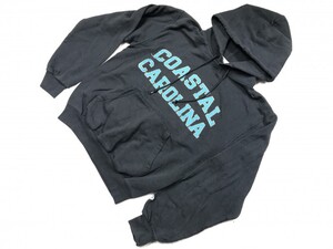 チャンピオン Champion アメカジ NCAA カレッジ スポーツ COASTAL CAROLINA プルオーバー スウェット パーカー メンズ S 黒