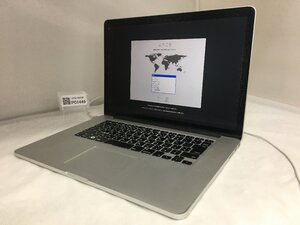 △1円スタート/Apple MacBook Pro Retina 15-inch Mid 2015 A1398 EMC2909/Core i7 2.2GHz/256GB/16GB/15.4インチ/Mac OS Catalina