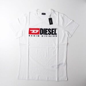 DIESEL Tシャツ T-JUST-DIVISION ホワイト　S ディーゼル