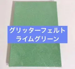 グリッターフェルト クラフト用20x30cmグリッターファブリック