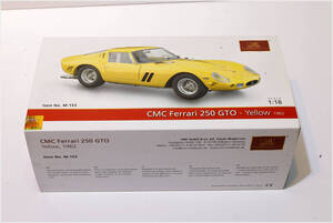 CMC M-153 1:18 フェラーリ (Ferrari) 250 GTO イエロー 1962　（管理番号：R0119）