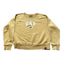 GAP Ｄisneyミッキーマウス　トレーナーベージュMサイズ