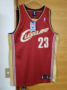 レア 新品 Adidas LEBRON JAMES Cleveland Cavaliers Jersey Size (44) / レブロン ジェームズ NBA store 100% Authentic ユニフォーム