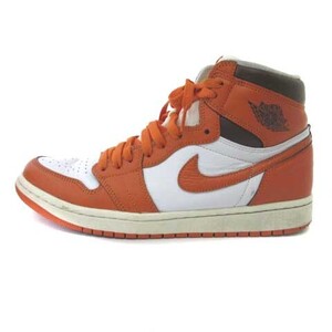 ナイキ NIKE DO9369-101 WMNS Air Jordan 1 High OG Starfish エアジョーダン スニーカー シューズ オレンジ US11 28cm メンズ