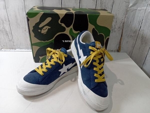 A BATHING APE 1170191013 ローカット ブルー スニーカー 28cm SIZE 10 ア・ベイシング・エイプ 店舗受取可