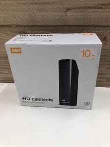 未使用　外付けHDD 10TB WDBBKG0100HBK WD ELEMENTS