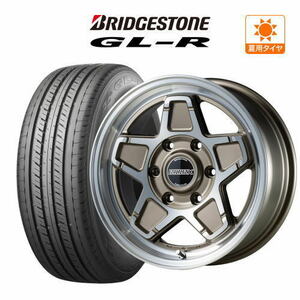 200系 ハイエース ホイール 4本 CRS ESSEX エセックス ENCS-16 BRIDGESTONE GL-R 215/65R16 キャラバン