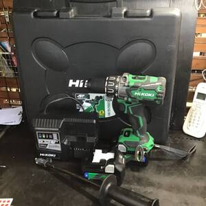 【中古品 / 動作品】★ハイコーキ(HIKOKI ※旧:日立工機) コードレスドリルドライバー DS36DA(2XP)【格安出品♪】