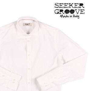 SEEKER GROOVE（シーカーグルーブ） 長袖シャツ CLARK ホワイト XXL 21008wh 【A21012】