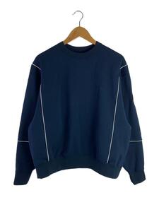 C.E(CAV EMPT)◆スウェット/M/ポリエステル/NVY/SOLID CREW NECK/22aw