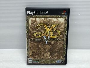 N226-241123-32 PS2 イースV YS ロスト ケフィン キングダム オブ サンド LOST KEFIN KINGDOM OF SAND 【中古品】