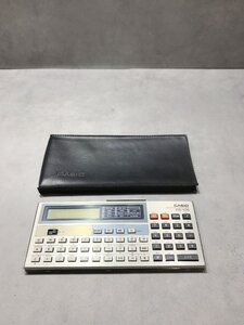 S8657△CASIO カシオ PB-100 ポケットコンピューター ポケコン ビンテージ 昭和レトロ【訳あり】241129