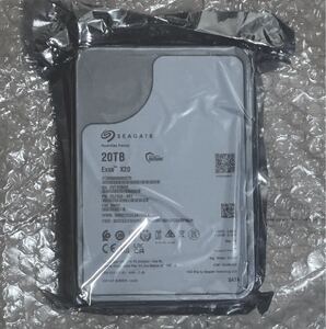 1円スタート Seagate HDD 20TB Exos X20 ST20000NM007D 512e 7200rpm CMR 未開封 ハードディスク