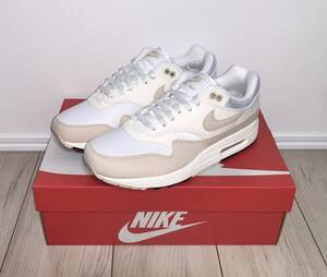 新品 NIKE W AIR MAX 1 DZ2628-101 ナイキ ウィメンズ エアマックス １ ベージュ アイボリー セイル ホワイト 白 WMNS 27cm MENS 26.5cm