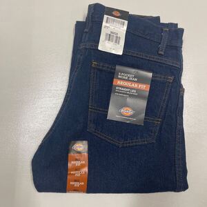 W30 新品 DICKIES ディッキーズ ワークパンツ 5 POCKET DENIM JEAN 9393 USA 直輸入 1