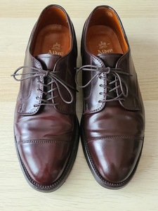 Alden 2160 #8 8E Horween Genuine Shell Cordovan Used オールデン ストレートチップ バーガンディー コードバン 