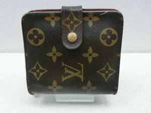 it/393291/2312/ルイヴィトン LOUIS VUITTON　モノグラム コンパクトジップ 2つ折り財布 M61667/値下げ