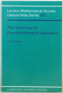 P●中古品●洋書/数学 『The Technique of Pseudodifferential Operators London Mathematical Society Lecture Note Series 202』 傷あり