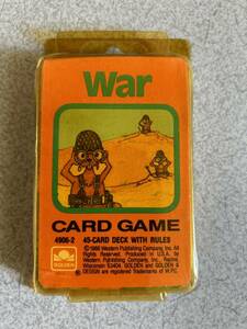 CARD GAME War WesternPublishingCompany