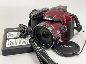 Nikon ニコン デジタルカメラ COOLPIX クールピクス P510 レッド 42倍ズーム 別購入 バッテリー 充電器付 基本動作確認済