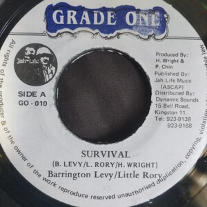 Barrington levy＆ Little Roy/ Survival Skylarking Riddim