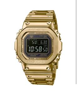 CASIO G-SHOCK GMW-B5000GD-9JF [G-SHOCK ORIGIN 電波ソーラーウォッチ Bluetooth対応 フルメタル オールゴールド]新品ゆうパック送料込み