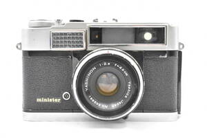 ★カメラ業者廃業による価値ある商品大放出!!★ YASHICA ヤシカ minister レンジファインダー (k-1914)