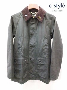 U005c [秋冬][人気] BARBOUR バブアー スリムラインビデイル 36 グリーン系 4192051-005-0379 収納袋&ハンガー ピンズ付 | アウター Y