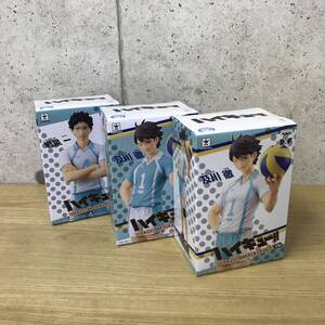 【送料無料】未開封 ハイキュー!! フィギュア全3種セット 及川 徹 岩泉 一 ＤＦＸフィギュア Vol.7 及川別注カラー バンプレスト I718-2　