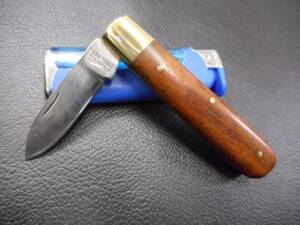 ナイフ　 古く小さい折り畳みナイフ　440 STAINLESS STEEL