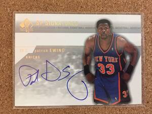 UD 2004 SP SIGNATURES PATRICK EWING