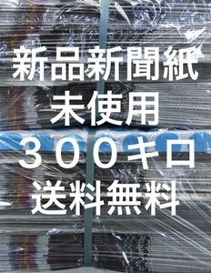 新聞紙 新品未使用 300キロ まとめ売り 大量 ペットトイレ