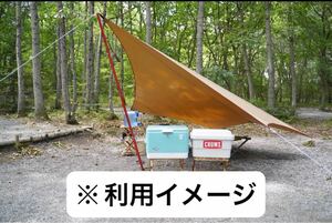 極美品！tent-Mark DESIGN ムササビウィング13ft. 焚き火タープ MF-TC-15 キャンプ アウトドア 日よけ 141024-002