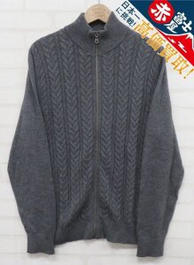 8T6291/BANANA REPUBLIC ジップアップニットセーター バナナリパブリック