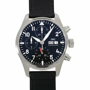 IWC パイロットウォッチ クロノグラフ 41 IW388111 ブラック メンズ 新品 送料無料 腕時計
