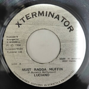 LUCIANO／MUST RAGGA MUFFIN アナログ盤7インチシングルレコード 