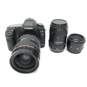 Canon EOS 5D Mark II キャノン デジタル一眼レフ EF 28-70mm 1:2.8 L USM EF 135mm 1:2.8 SOFTFOCUS EF 50mm 1:1.8 II レンズ まとめ売り