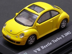 ★★★日曜夜★ルース★(VOLKSWAGEN) VW BEETLE TURBO S 2002 (VW NEW BEETLE)★EUROPEAN SELECT★MARUKA★HONGWELL★1/72