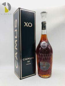 【未開栓】CAMUS カミュ XO ロングネック コニャック ブランデー 1000ml 箱付き BR10540