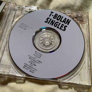 管理12-1☆当方新品購入☆ T-BOLAN ベスト「SINGLES」 Bye For Now 離したくはない マリア すれ違いの純情 おさえきれないこの気持ち